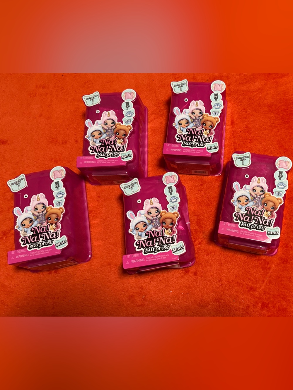 Lot of 5 Na Na Na surprise boxes